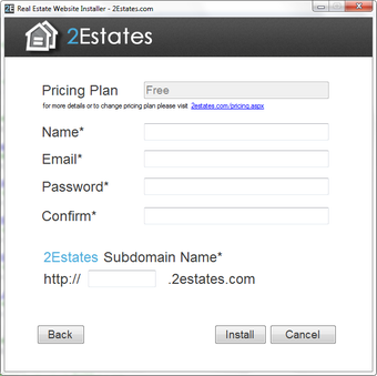 Image 0 for Real Estate Website Insta…