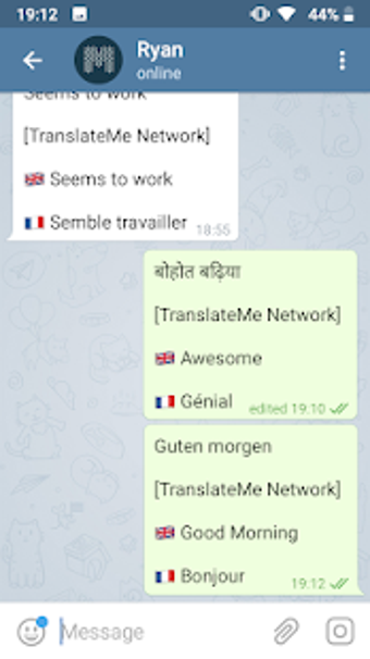 Imagen 1 para TranslateMe telegram tran…