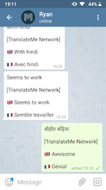 Imagen 2 para TranslateMe telegram tran…