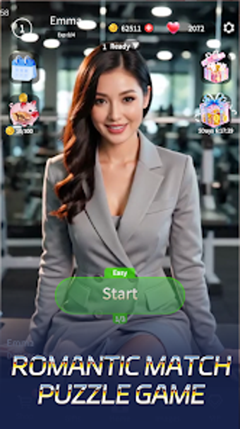 Image 0 for Romantic Match : Puzzle G…
