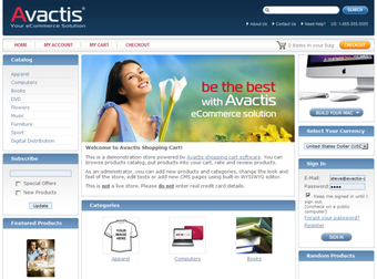 Image 0 for Avactis Shopping Cart