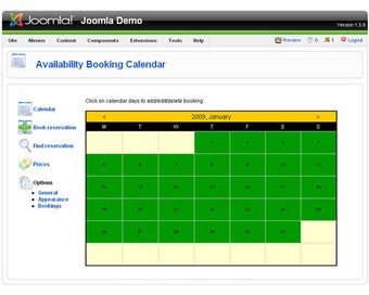 Image 0 for Booking Calendar Joomla
