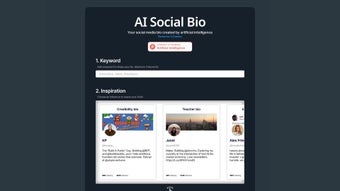 Image 0 for AI Social Bio