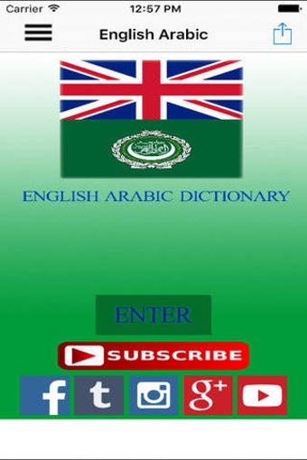 Image 0 for English Arabic Dictionary…