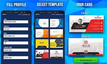 Imagen 1 para Visiting Card Maker, Samp…