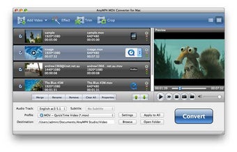 Imagen 0 para AnyMP4 MOV Converter