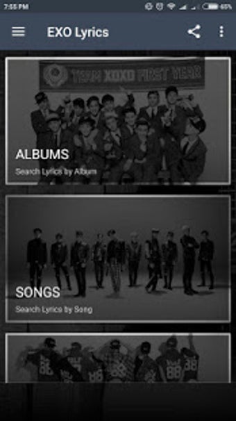 Imagen 3 para EXO Lyrics (Offline)