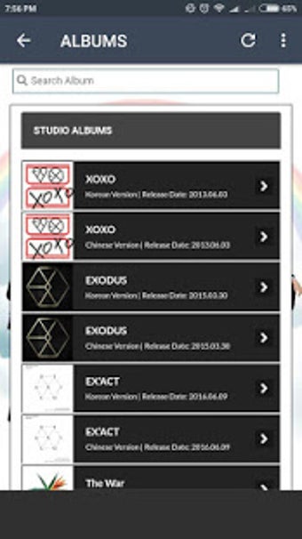 Imagen 2 para EXO Lyrics (Offline)
