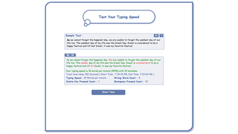Image 0 for Typing Speed Test for Win…