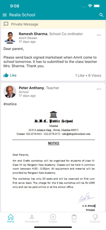 Image 1 for Realia - The School App