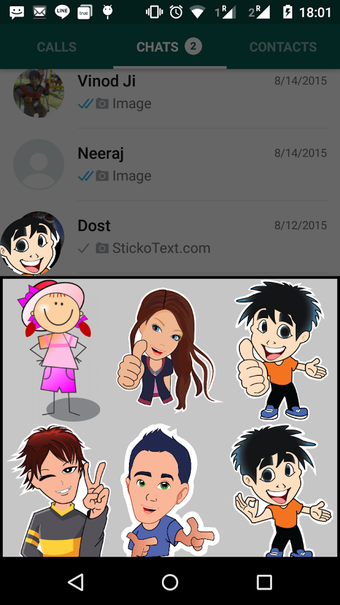 Image 2 for StickoText Pro - Chat Sti…