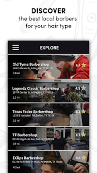 Imagen 3 para FADE (Barber booking app)