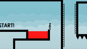 Imagen 1 para Stickman Parkour Game