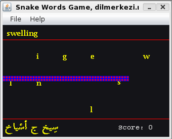 Imagen 0 para English Arabic Snake Game