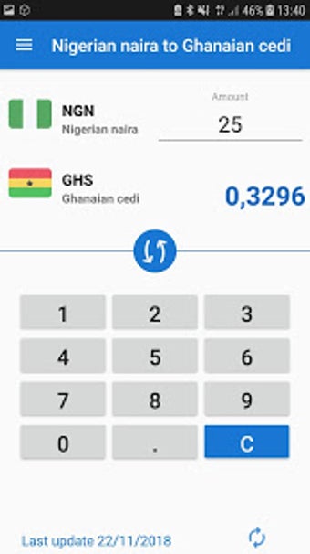 Image 0 for Nigerian naira to Ghanaia…