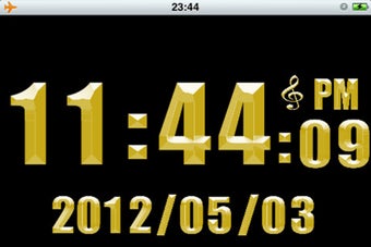 Image 7 for Gold Alarm Clock