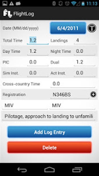 Image 0 for FlightLog - Pilot's Logbo…