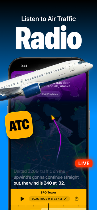 Imagen 0 para ATC - Live Air Traffic Ra…