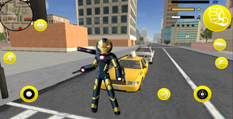 Image 1 for Neon Black Iron Stickman …