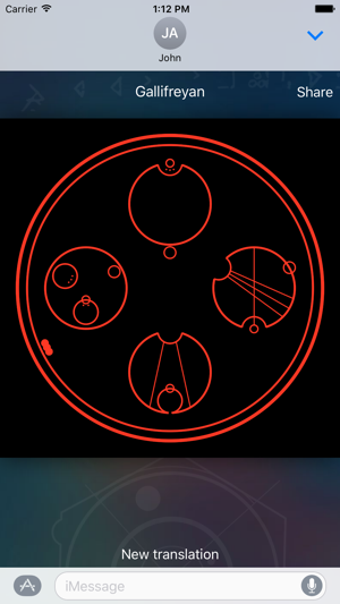 Image 1 for Gallifreyan