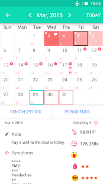 Image 1 for Period Tracker