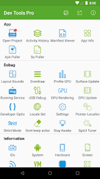 Imagen 1 para Dev Tools Pro(Android Dev…