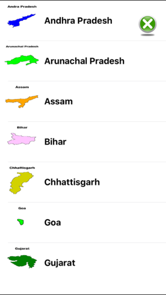 Image 3 for India States & Capitals. …