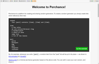 Image 0 for Perchance