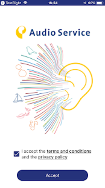 Image 1 for Audio Service App - adjus…