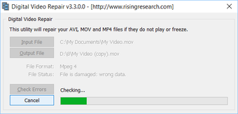 Image 0 for Digital Video Repair