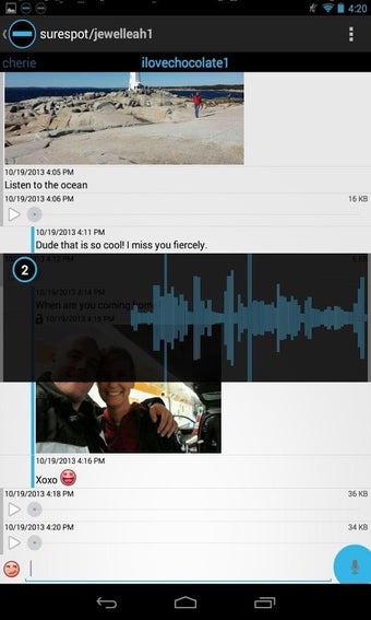 Image 3 for surespot encrypted messen…