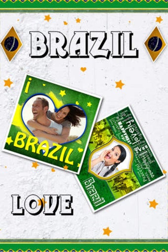 Imagen 0 para Brazil Flag Frames