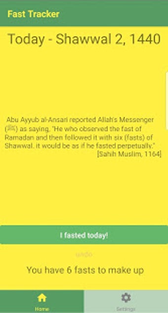 Image 0 for Fast Tracker (Islamic fas…
