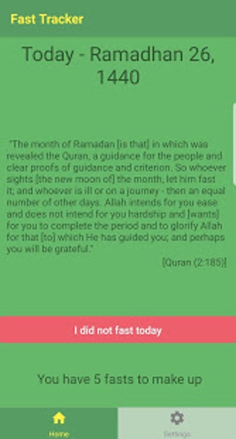 Image 1 for Fast Tracker (Islamic fas…