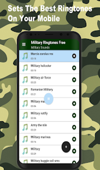 Image 0 for Military ringtones free