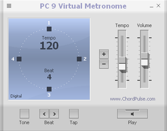 Image 0 for PC 9 Virtual Metronome