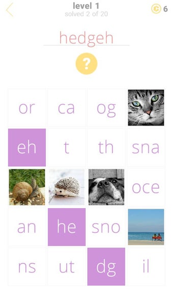 Imagen 0 para 1 Clue: Words and Syllabl…