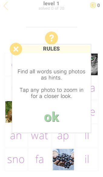 Imagen 1 para 1 Clue: Words and Syllabl…