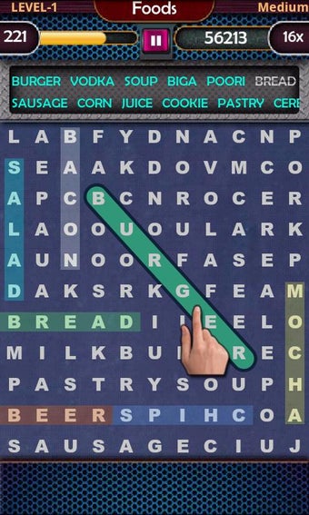 Imagen 3 para Word Swipe : Word Search