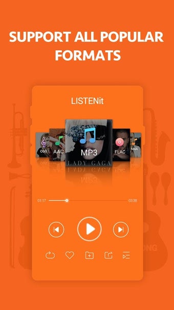 Imagen 1 para Music Player - just LISTE…