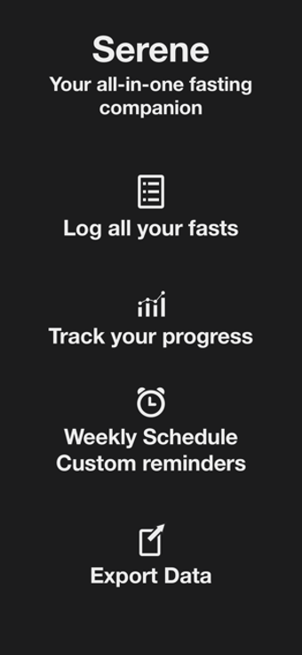 Image 0 for Serene Fasting Tracker