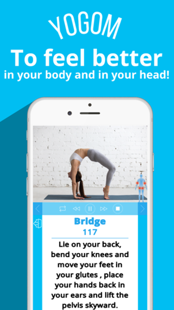 Imagen 1 para YOGOM - Yoga app free - Y…