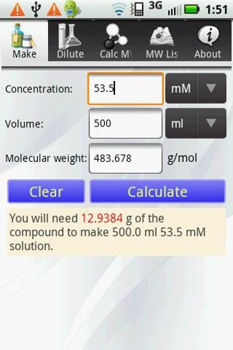 Imagen 3 para Solution Calculator Lite