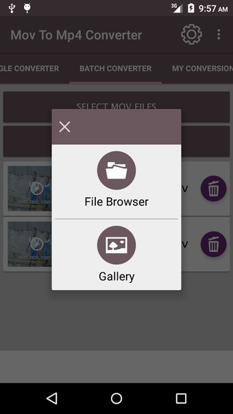 Image 0 for Mov To Mp4 Converter