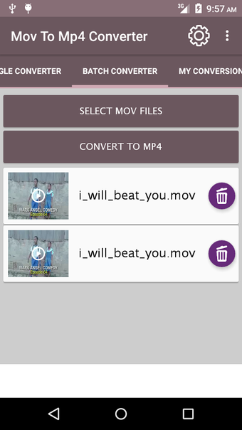 Image 1 for Mov To Mp4 Converter