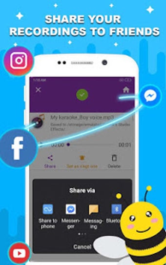 Imagen 0 para Voice changer - Music rec…