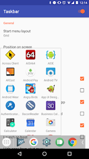 Imagen 1 para Taskbar - PC-style produc…