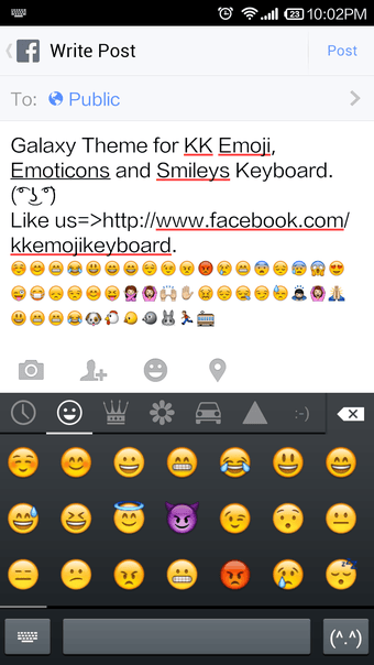 Image 1 for Emoji Keyboard for Galaxy…