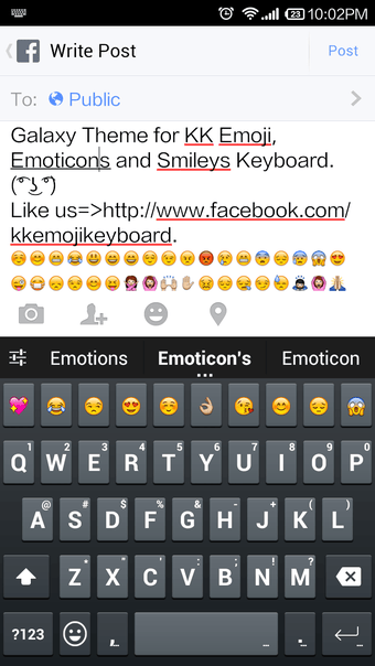 Image 0 for Emoji Keyboard for Galaxy…