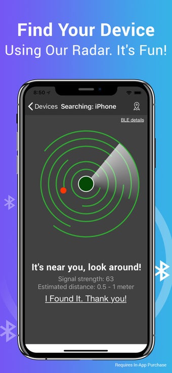 Image 0 for Bluetooth BLE Device Find…